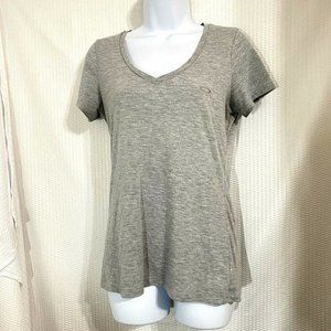 Oakley Dri-Release Gray V Neck‎ Short Sleeve T-Shir